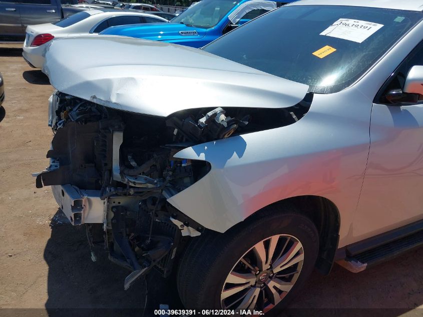 2019 Nissan Pathfinder Sv VIN: 5N1DR2MM5KC589897 Lot: 39639391