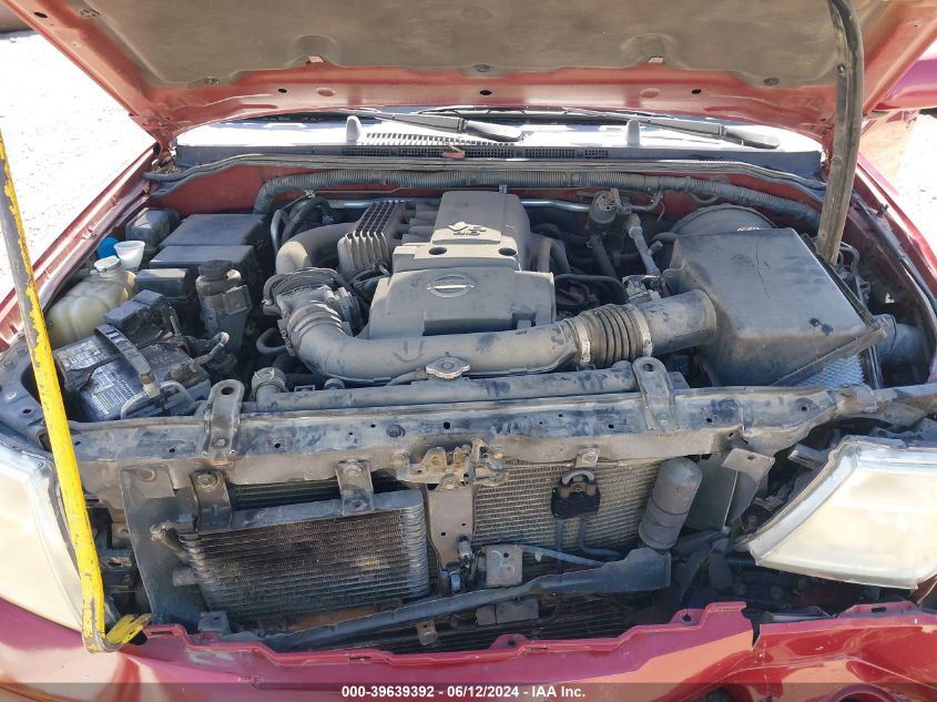 2006 Nissan Pathfinder Se VIN: 5N1AR18U56C612401 Lot: 39639392