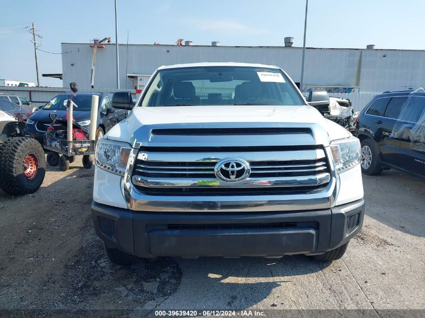 2016 Toyota Tundra Sr 4.6L V8 VIN: 5TFRM5F11GX108301 Lot: 39639420
