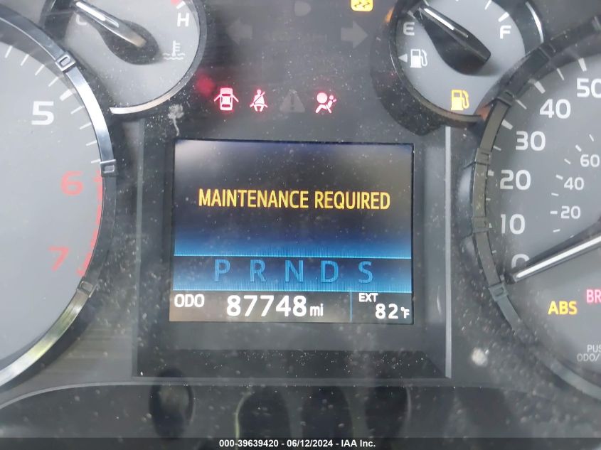 2016 Toyota Tundra Sr 4.6L V8 VIN: 5TFRM5F11GX108301 Lot: 39639420