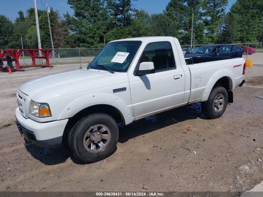 2006 Ford Ranger Sport/Stx/Xl/Xlt VIN: 1FTYR10U86PA89091 Lot: 39639431