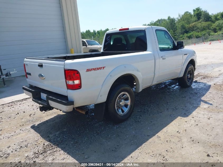 2006 Ford Ranger Sport/Stx/Xl/Xlt VIN: 1FTYR10U86PA89091 Lot: 39639431