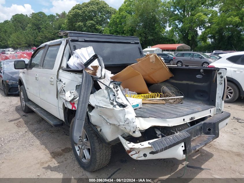 2011 Ford F150 Supercrew VIN: 1FTFW1ET4BFD19371 Lot: 39639434