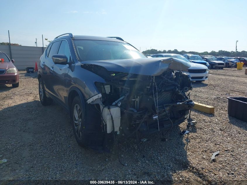 2015 Nissan Rogue Sl VIN: 5N1AT2MT9FC784807 Lot: 39639435