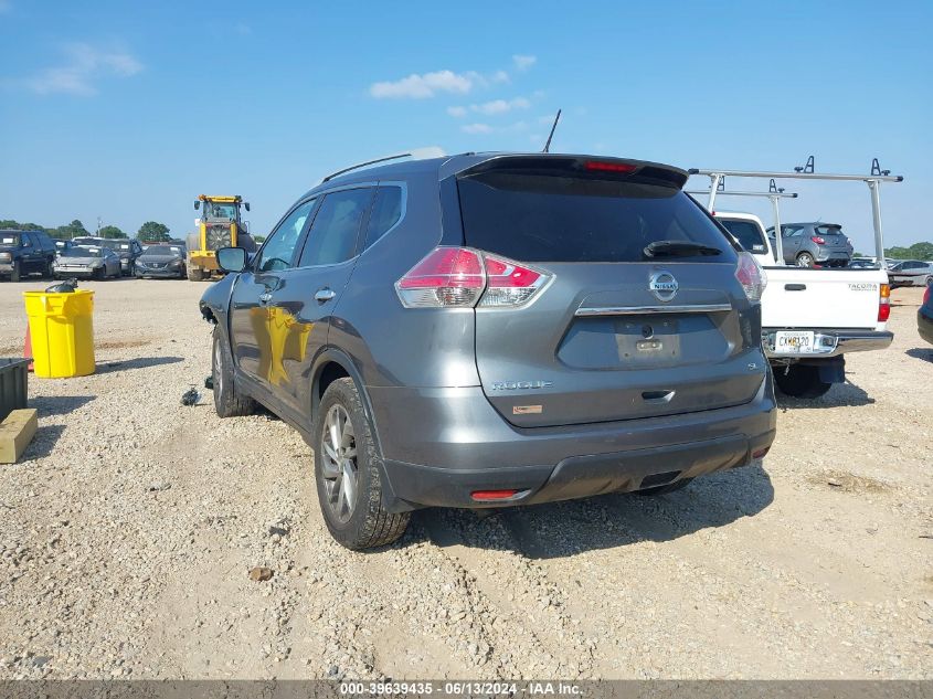 2015 Nissan Rogue Sl VIN: 5N1AT2MT9FC784807 Lot: 39639435