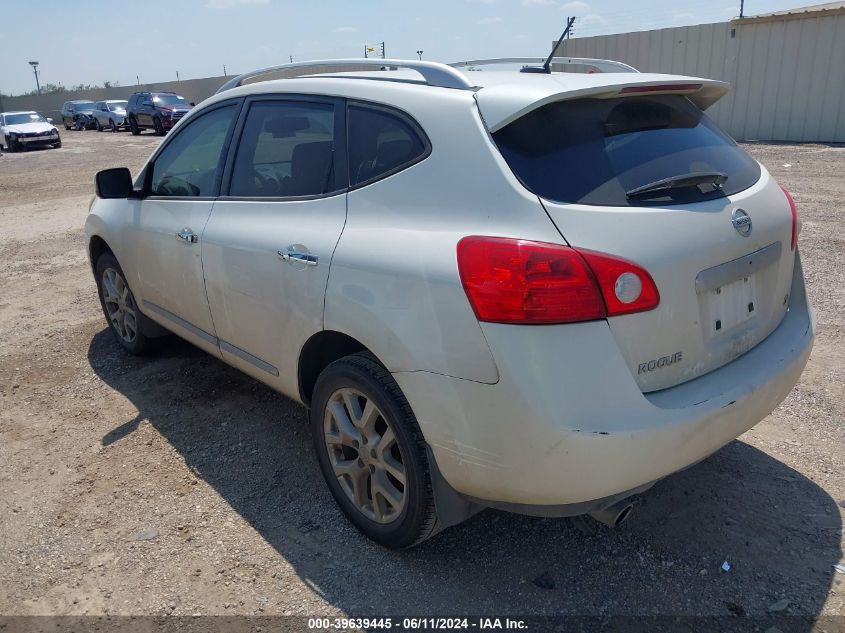 2013 Nissan Rogue Sv W/Sl Pkg VIN: JN8AS5MT9DW012591 Lot: 39639445