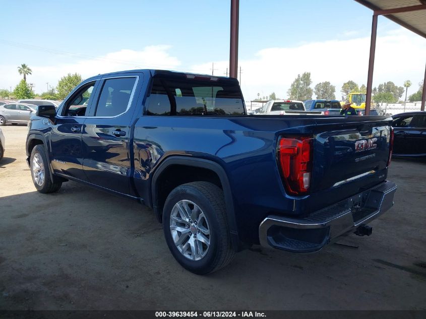 2021 GMC Sierra 1500 2Wd Short Box Sle VIN: 3GTP8BED9MG118337 Lot: 39639454