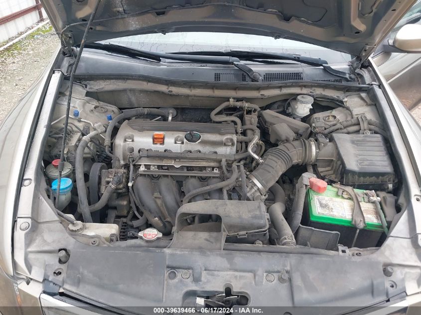 2010 Honda Accord 2.4 Lx VIN: 1HGCP2F38AA077590 Lot: 39639466