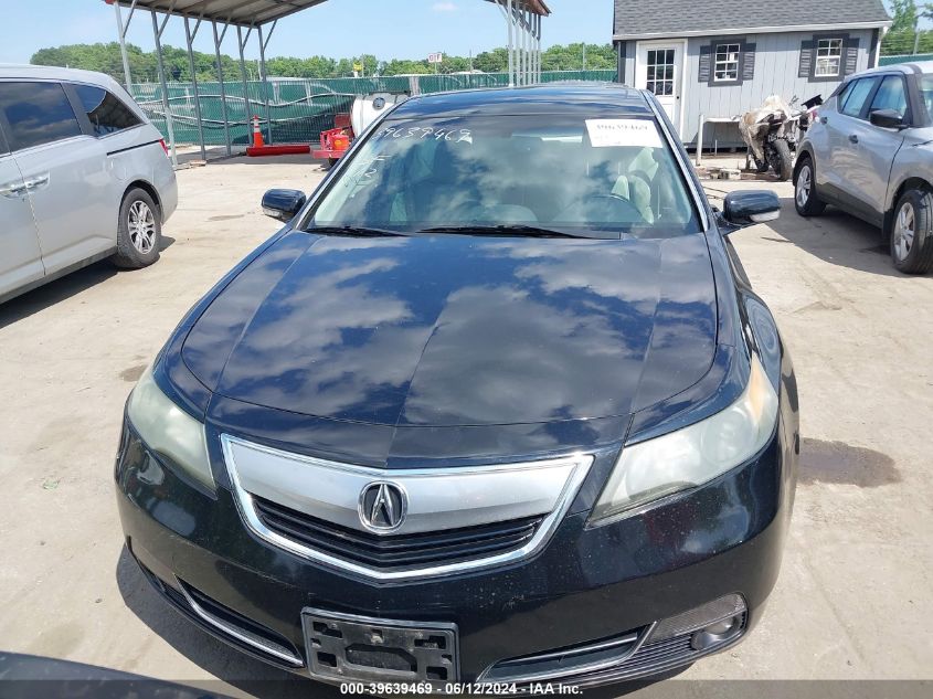 2012 Acura Tl 3.5 VIN: 19UUA8F52CA002221 Lot: 39639469