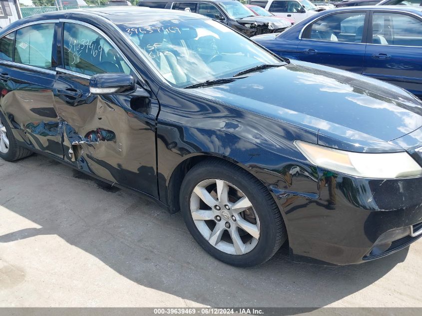 2012 Acura Tl 3.5 VIN: 19UUA8F52CA002221 Lot: 39639469