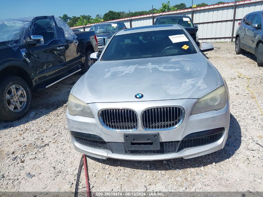 2011 BMW 750Li VIN: WBAKB8C57BC852272 Lot: 39639474