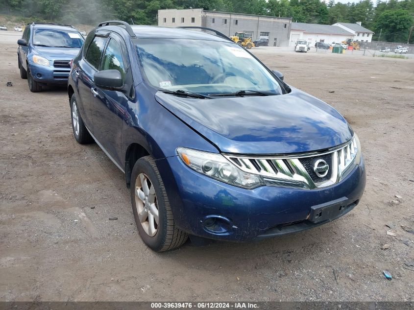 2009 Nissan Murano S VIN: JN8AZ18W79W127920 Lot: 39639476