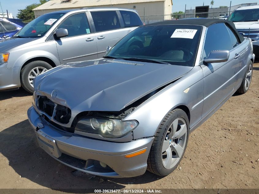 2004 BMW 325Ci VIN: WBABW33454PL27981 Lot: 39639477