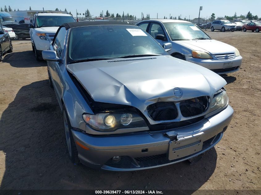 2004 BMW 325Ci VIN: WBABW33454PL27981 Lot: 39639477