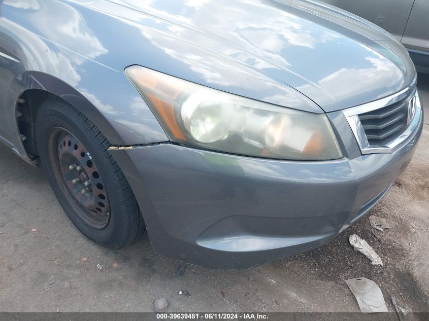 2009 Honda Accord 2.4 Lx VIN: 1HGCP26309A131346 Lot: 39639481