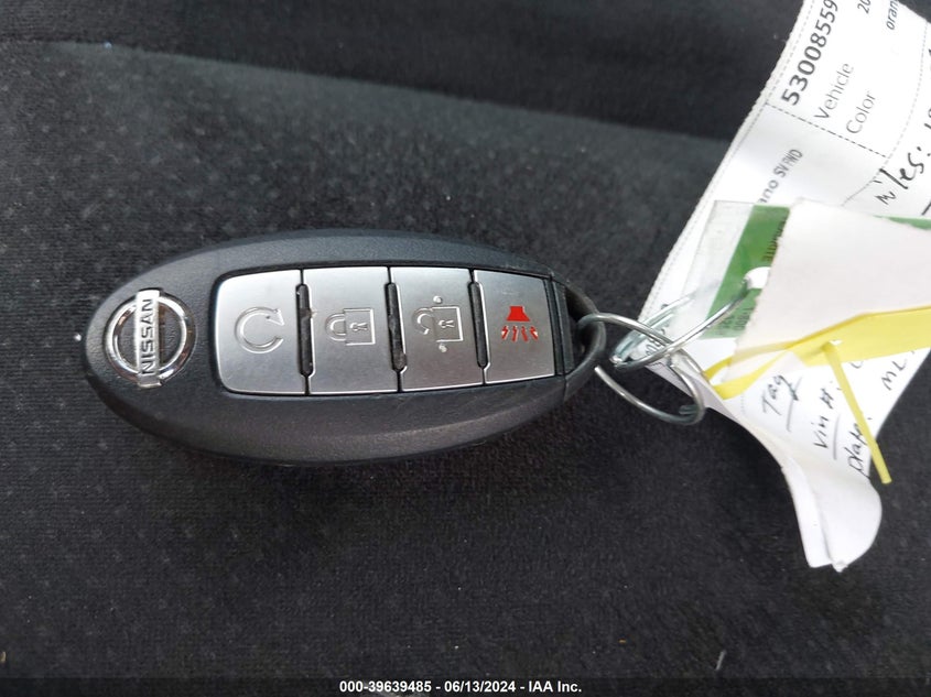 2016 Nissan Murano Sv VIN: 5N1AZ2MG9GN141333 Lot: 39639485