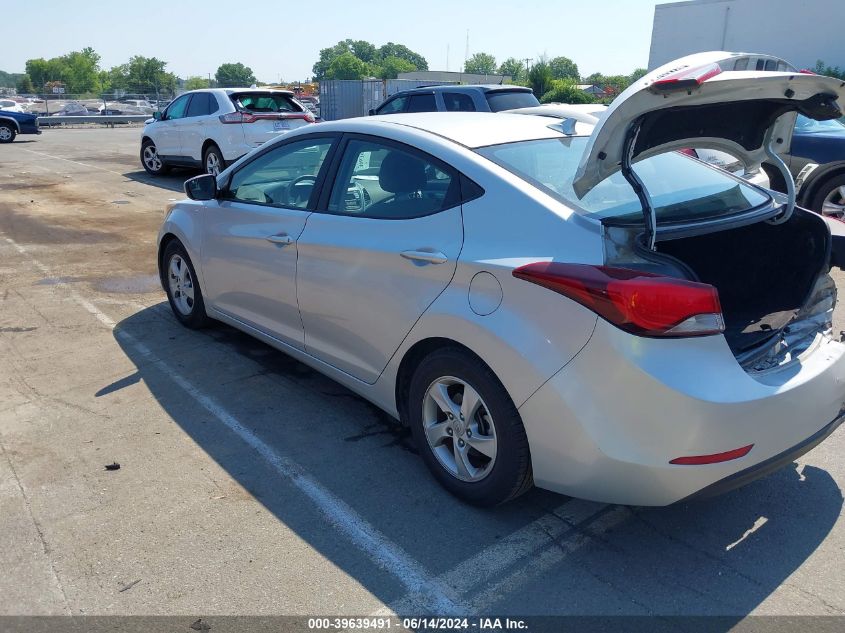 2014 Hyundai Elantra Se/Sport/Limited VIN: KMHDH4AE5EU188702 Lot: 40456976