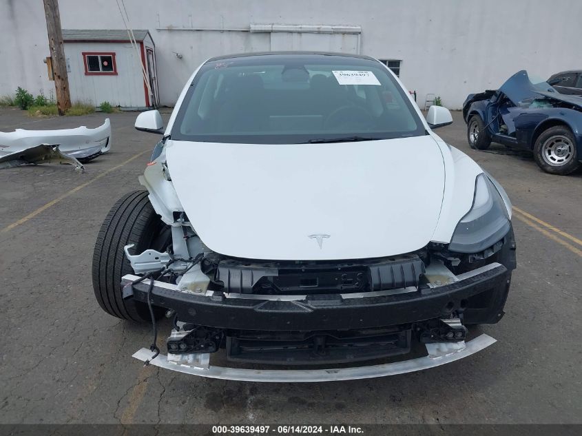 2022 Tesla Model 3 Long Range Dual Motor All-Wheel Drive VIN: 5YJ3E1EB3NF276972 Lot: 39639497