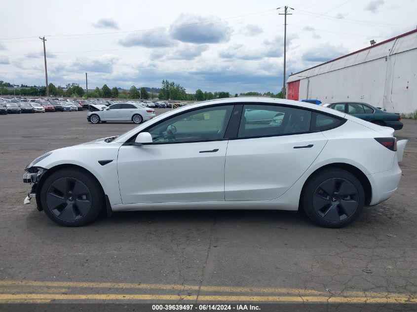 2022 Tesla Model 3 Long Range Dual Motor All-Wheel Drive VIN: 5YJ3E1EB3NF276972 Lot: 39639497