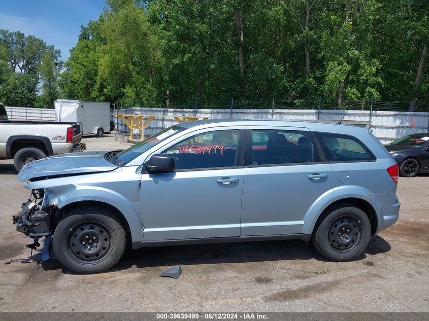 2013 Dodge Journey Cvp/Se Plus VIN: 3C4PDCAB2DT538650 Lot: 39639499
