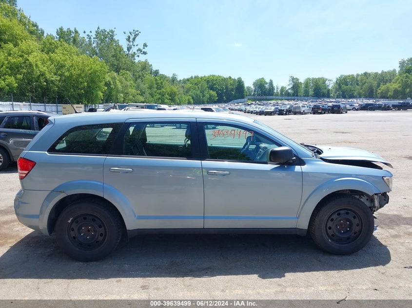 2013 Dodge Journey Cvp/Se Plus VIN: 3C4PDCAB2DT538650 Lot: 39639499