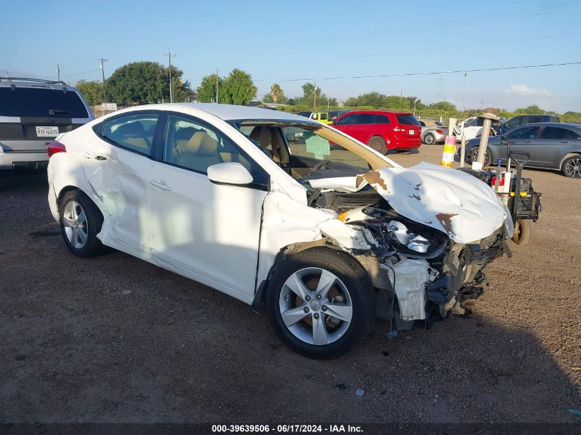 2013 Hyundai Elantra Gls VIN: 5NPDH4AE6DH421757 Lot: 39639506