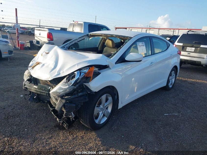 2013 Hyundai Elantra Gls VIN: 5NPDH4AE6DH421757 Lot: 39639506