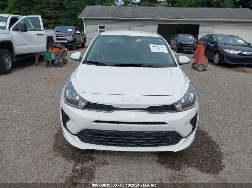 2022 Kia Rio Lx/S VIN: 3KPA24ADXNE501497 Lot: 39639530