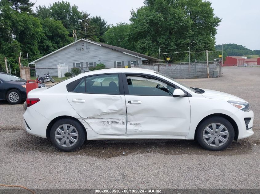 2022 Kia Rio Lx/S VIN: 3KPA24ADXNE501497 Lot: 39639530