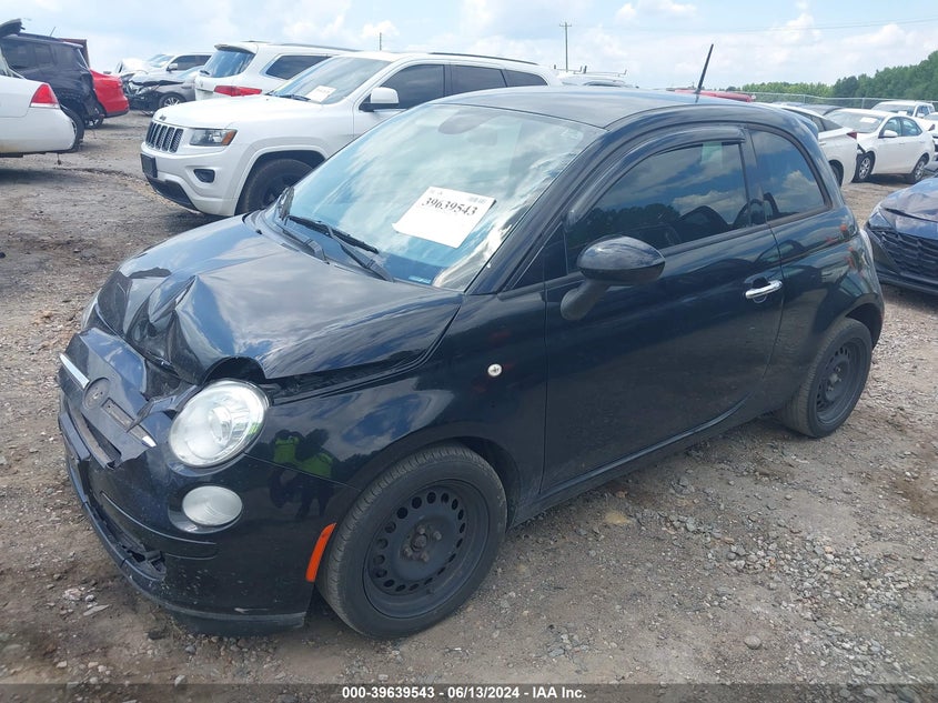 2015 Fiat 500 Pop VIN: 3C3CFFAR7FT500412 Lot: 39639543