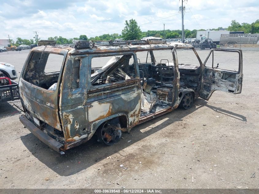 WV2ZB0257HH110911 1987 Volkswagen Vanagon Campmobile