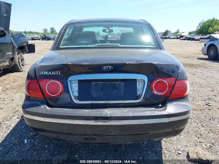 2004 Kia Amanti VIN: KNALD124545046856 Lot: 39639561