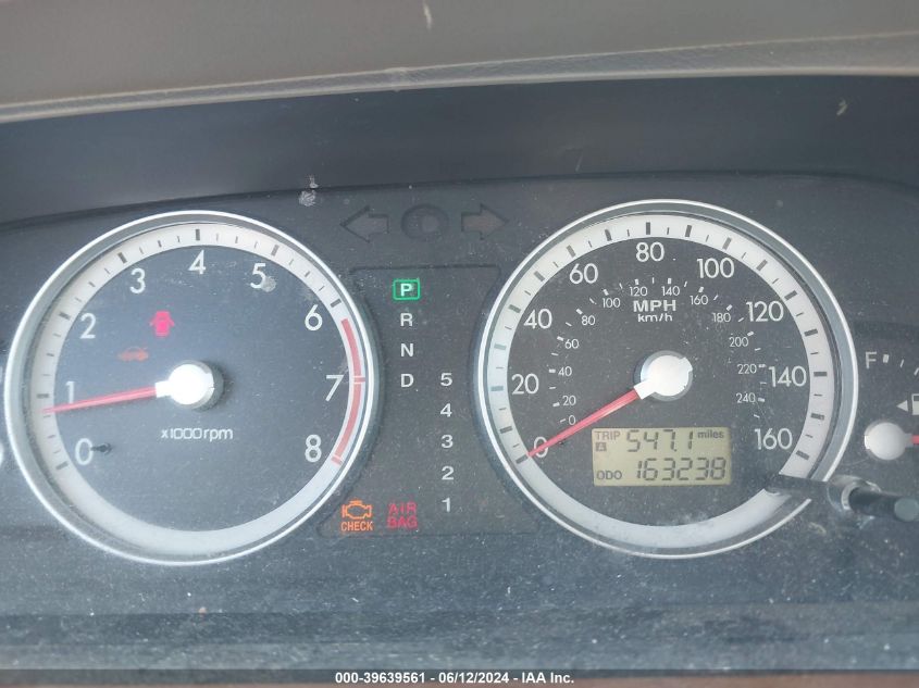 2004 Kia Amanti VIN: KNALD124545046856 Lot: 39639561