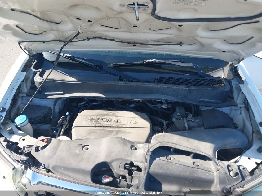 2010 Honda Pilot Ex-L VIN: 5FNYF4H60AB012394 Lot: 39639563