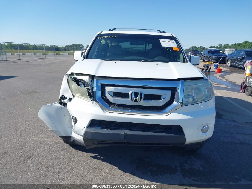 2010 Honda Pilot Ex-L VIN: 5FNYF4H60AB012394 Lot: 39639563