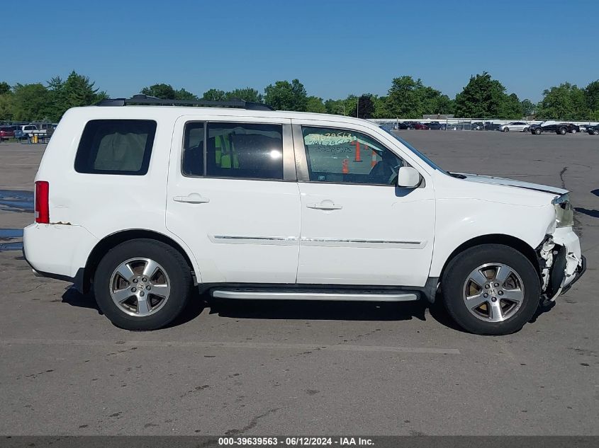 2010 Honda Pilot Ex-L VIN: 5FNYF4H60AB012394 Lot: 39639563