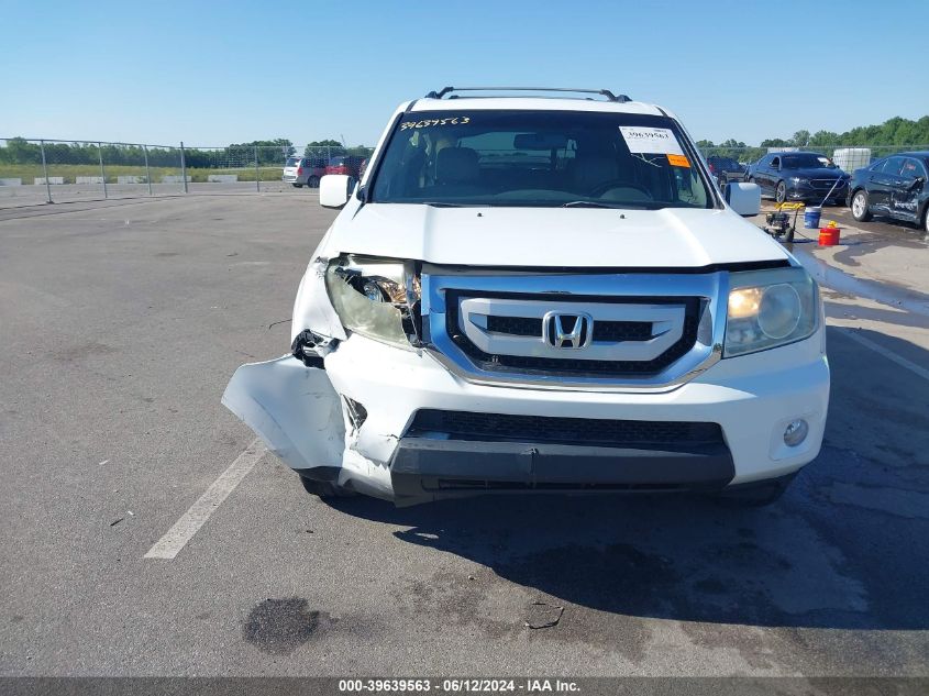 2010 Honda Pilot Ex-L VIN: 5FNYF4H60AB012394 Lot: 39639563