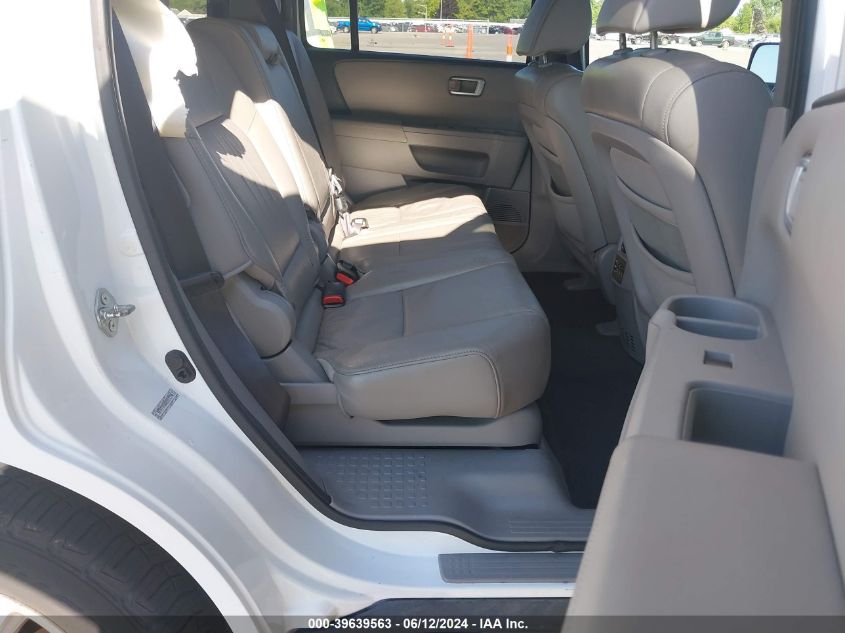 2010 Honda Pilot Ex-L VIN: 5FNYF4H60AB012394 Lot: 39639563