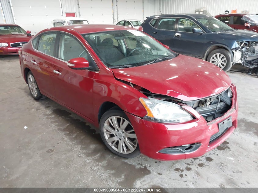 2013 Nissan Sentra Sl VIN: 3N1AB7AP5DL607896 Lot: 39639584