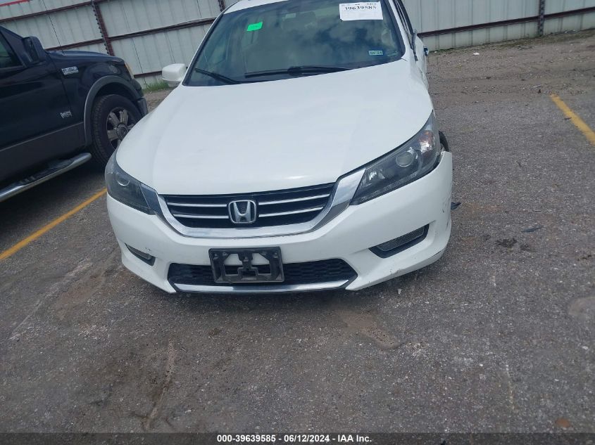 1HGCR3F86EA008852 2014 Honda Accord Ex-L V-6