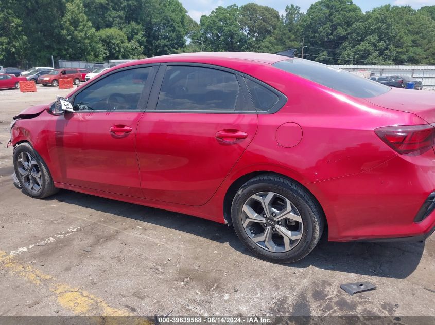 2021 Kia Forte Lxs VIN: 3KPF24AD3ME367159 Lot: 39639588