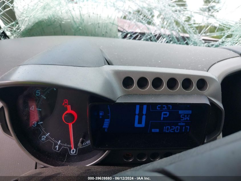 2013 Chevrolet Sonic Lt Auto VIN: 1G1JC6SH0D4202989 Lot: 39639593