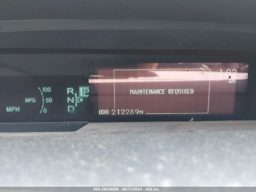 2013 Toyota Prius Two VIN: JTDKN3DUXD0352016 Lot: 39639598