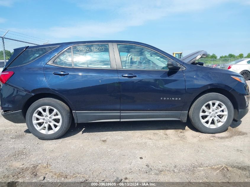 2020 Chevrolet Equinox Awd Ls VIN: 3GNAXSEV7LS617819 Lot: 39639605
