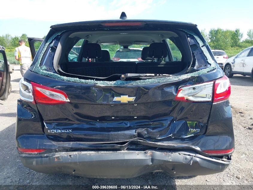 2020 Chevrolet Equinox Awd Ls VIN: 3GNAXSEV7LS617819 Lot: 39639605