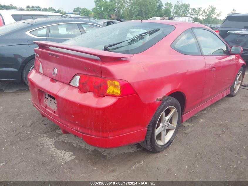 2004 Acura Rsx VIN: JH4DC54854S007847 Lot: 39639610