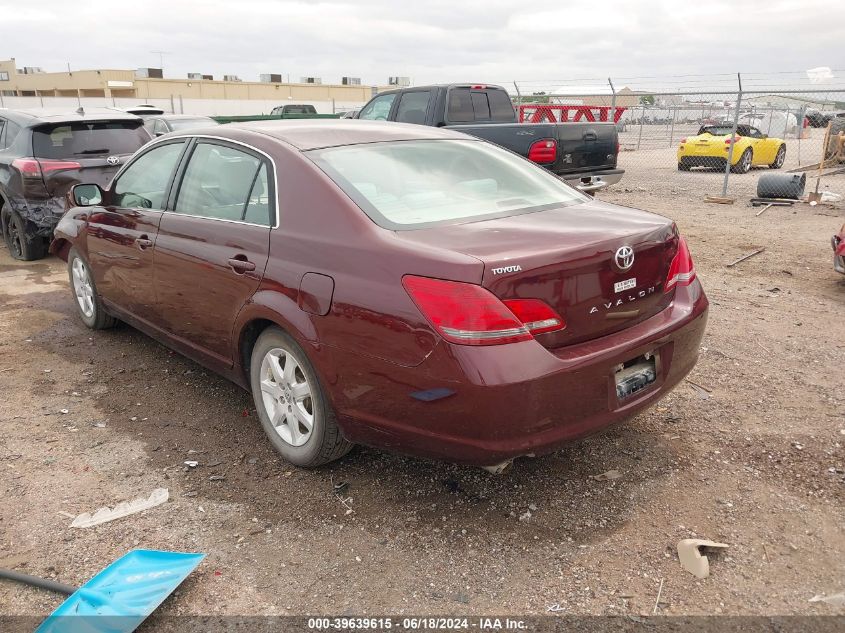 2008 Toyota Avalon Xl VIN: 4T1BK36B88U321670 Lot: 39639615