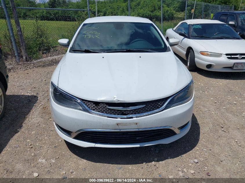 2015 Chrysler 200 Limited VIN: 1C3CCCAB3FN743094 Lot: 39639622