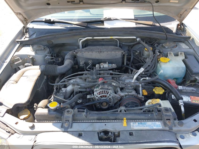 2003 Subaru Forester Xs VIN: JF1SG65643H736276 Lot: 39639628