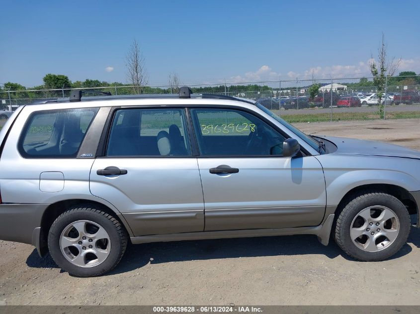 2003 Subaru Forester Xs VIN: JF1SG65643H736276 Lot: 39639628